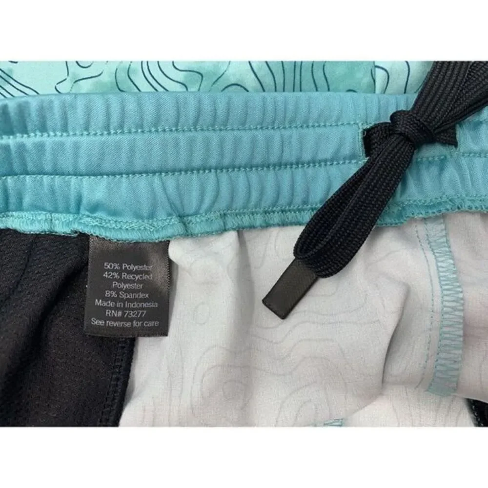 FLX‎ Aqua Teal Dynamic Stretch Men's Board Shorts Size XL